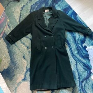 Miss Bobbie vintage wool maxi coat